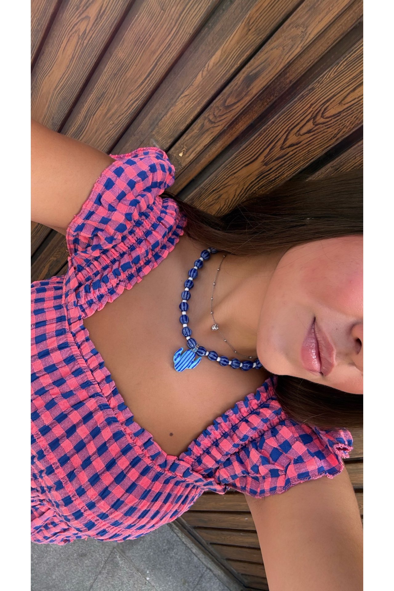 COLLAR PEZ GRANDE AZUL