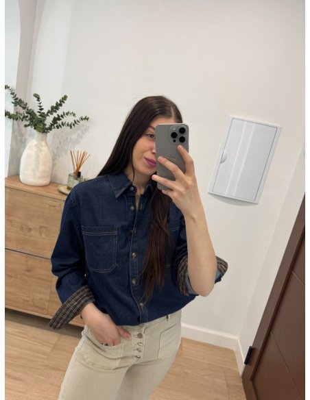 CAMISA DENIM BOLSILLOS