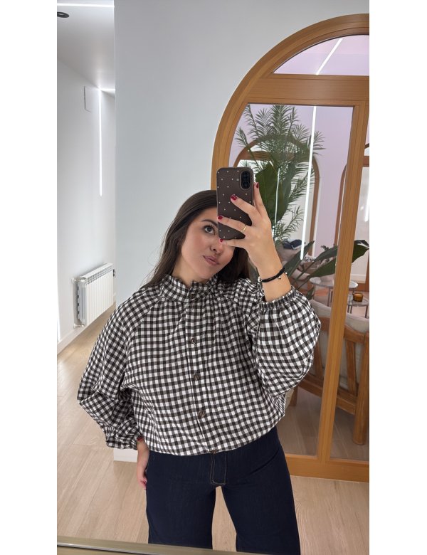 CAMISA CUADROS BOMBER
