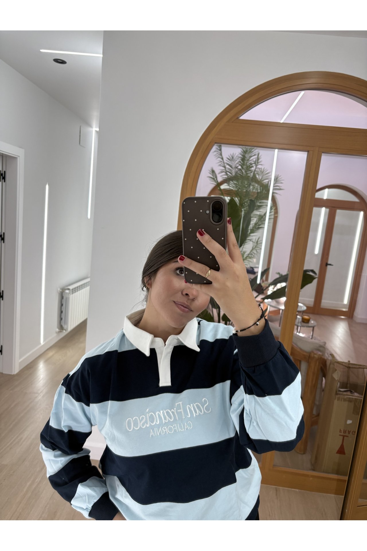 SUDADERA RAYAS SAN FRANCISCO