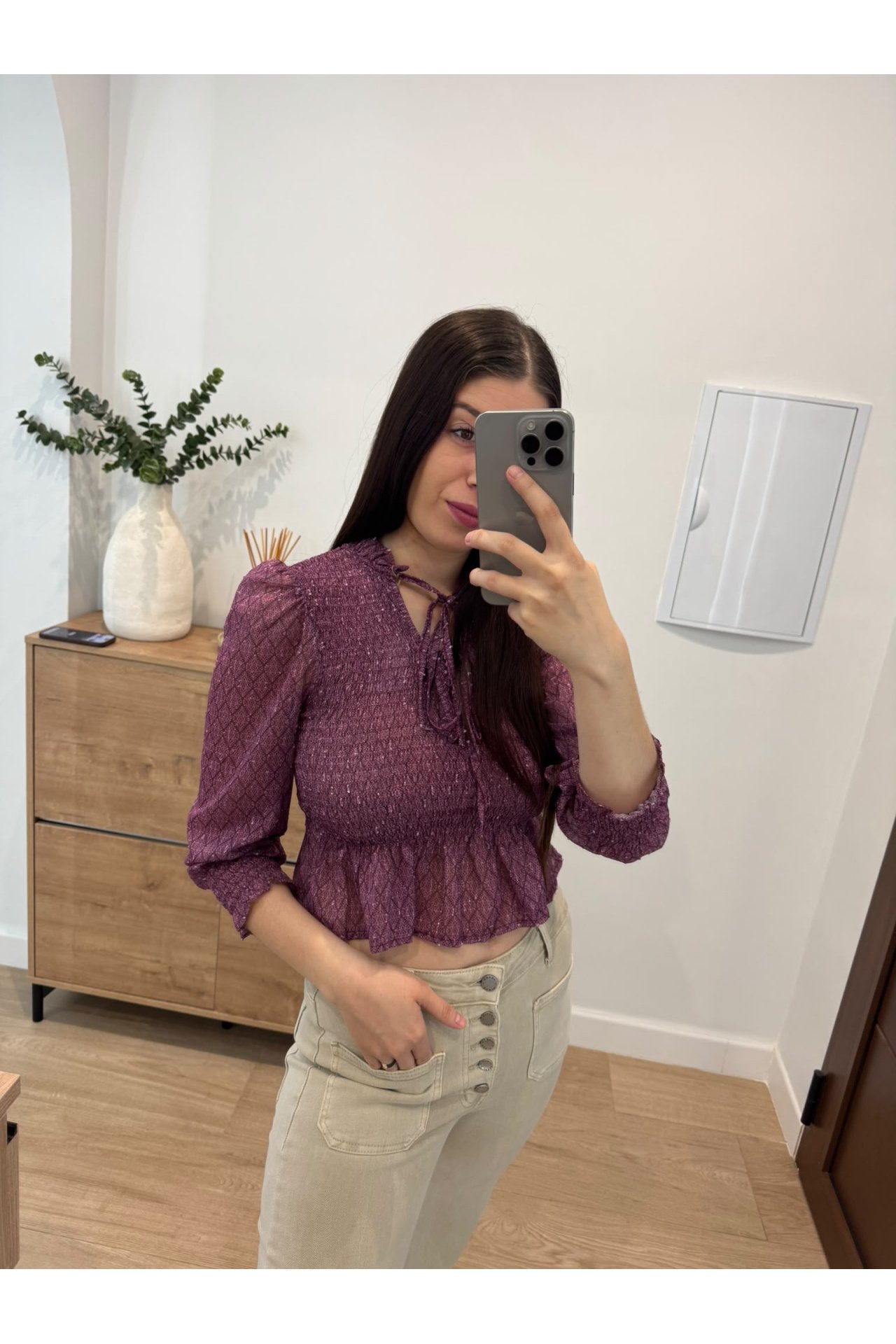 BLUSA BRILLO LAZADAS
