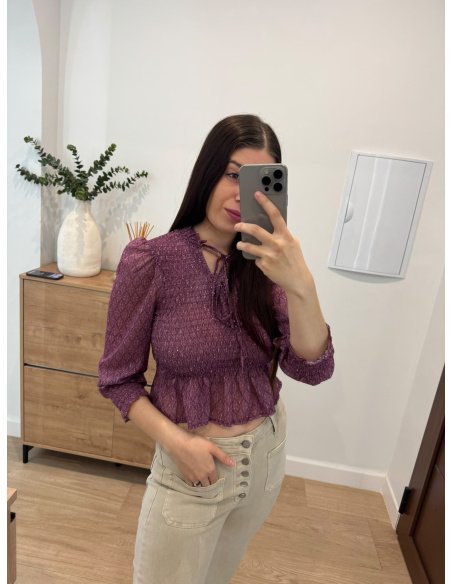 BLUSA BRILLO LAZADAS