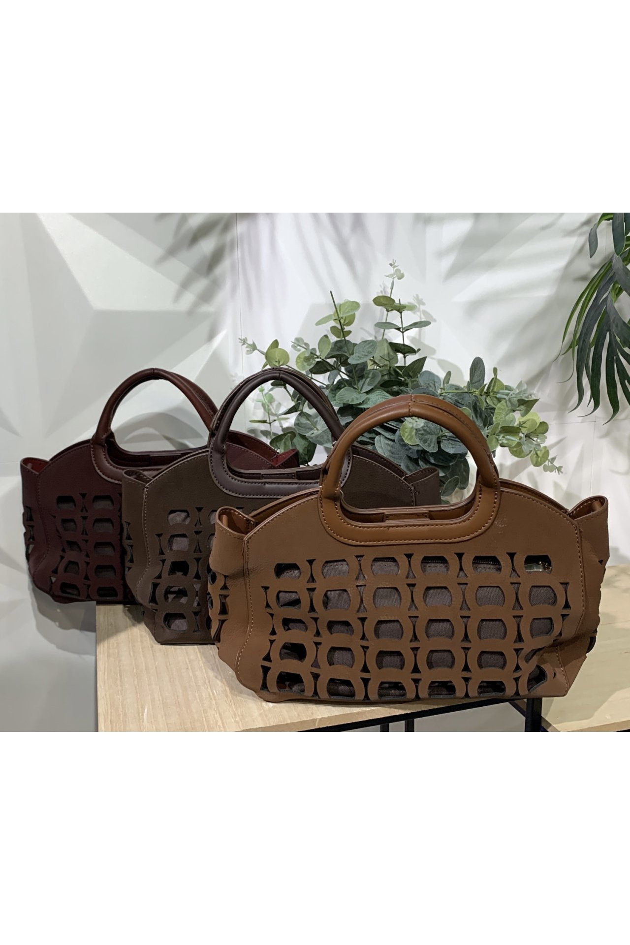 BOLSO CALADO POLIPIEL