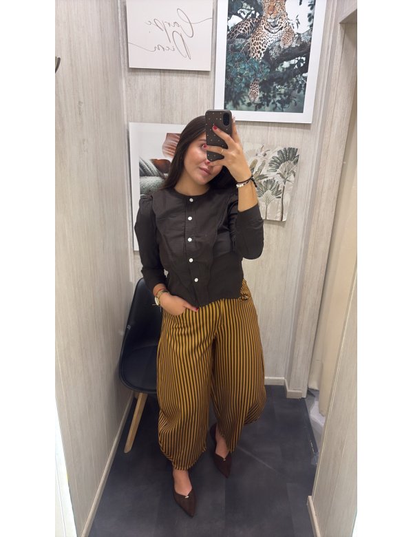 CAMISA VOLANTE ONDAS