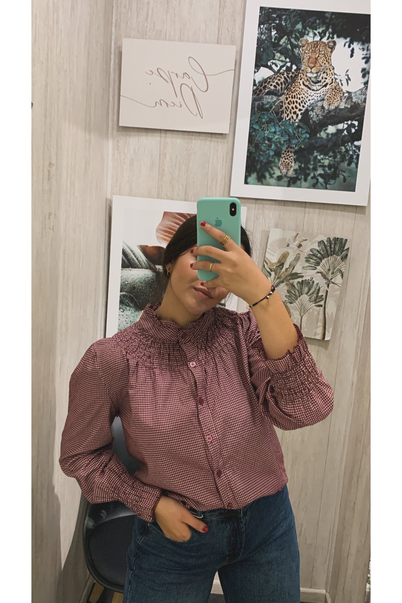 CAMISA CUADROS PEQUEÑOS