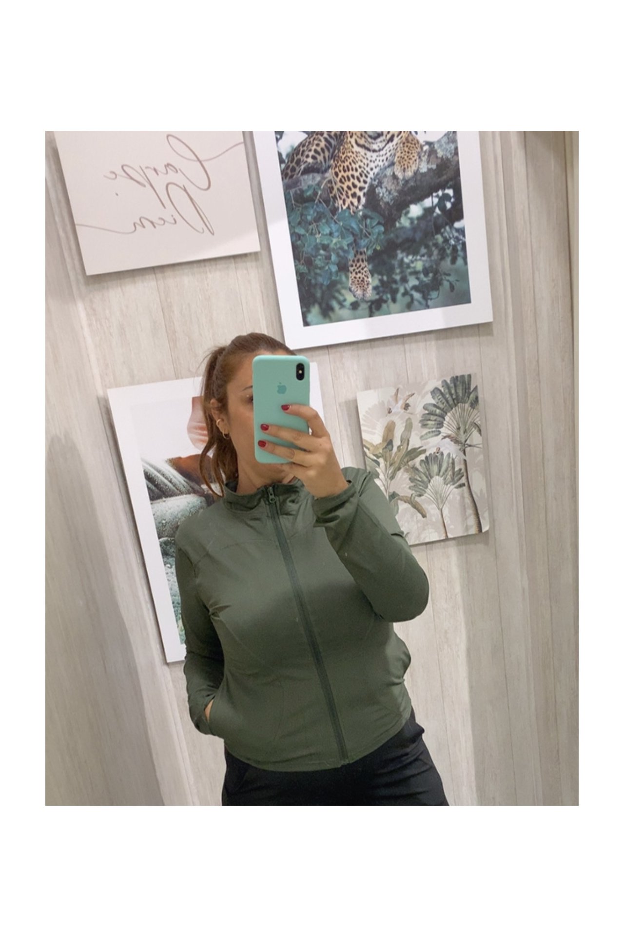 SUDADERA LICRA CREMALLERA