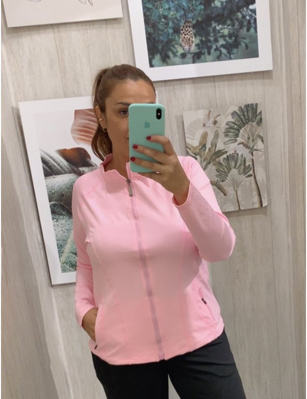SUDADERA LICRA BOLSILLOS