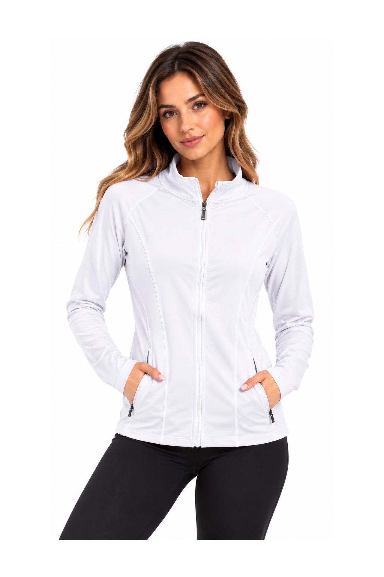 SUDADERA LICRA BOLSILLOS