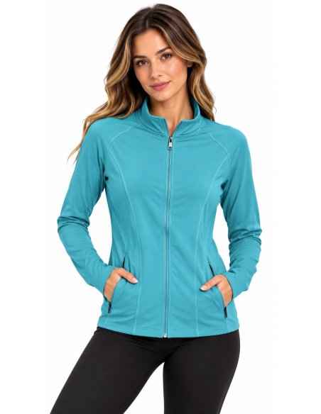 SUDADERA LICRA BOLSILLOS