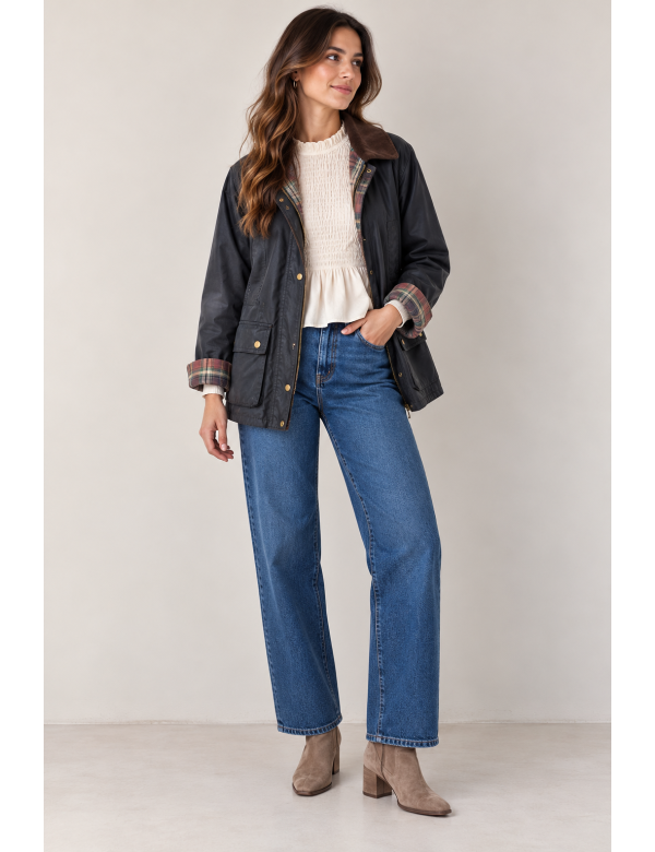BARBOUR NYLON AZUL MARINO