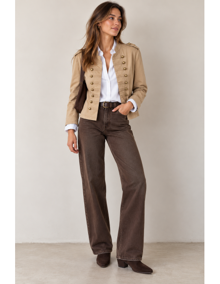 CHAQUETA FINA BOTONES